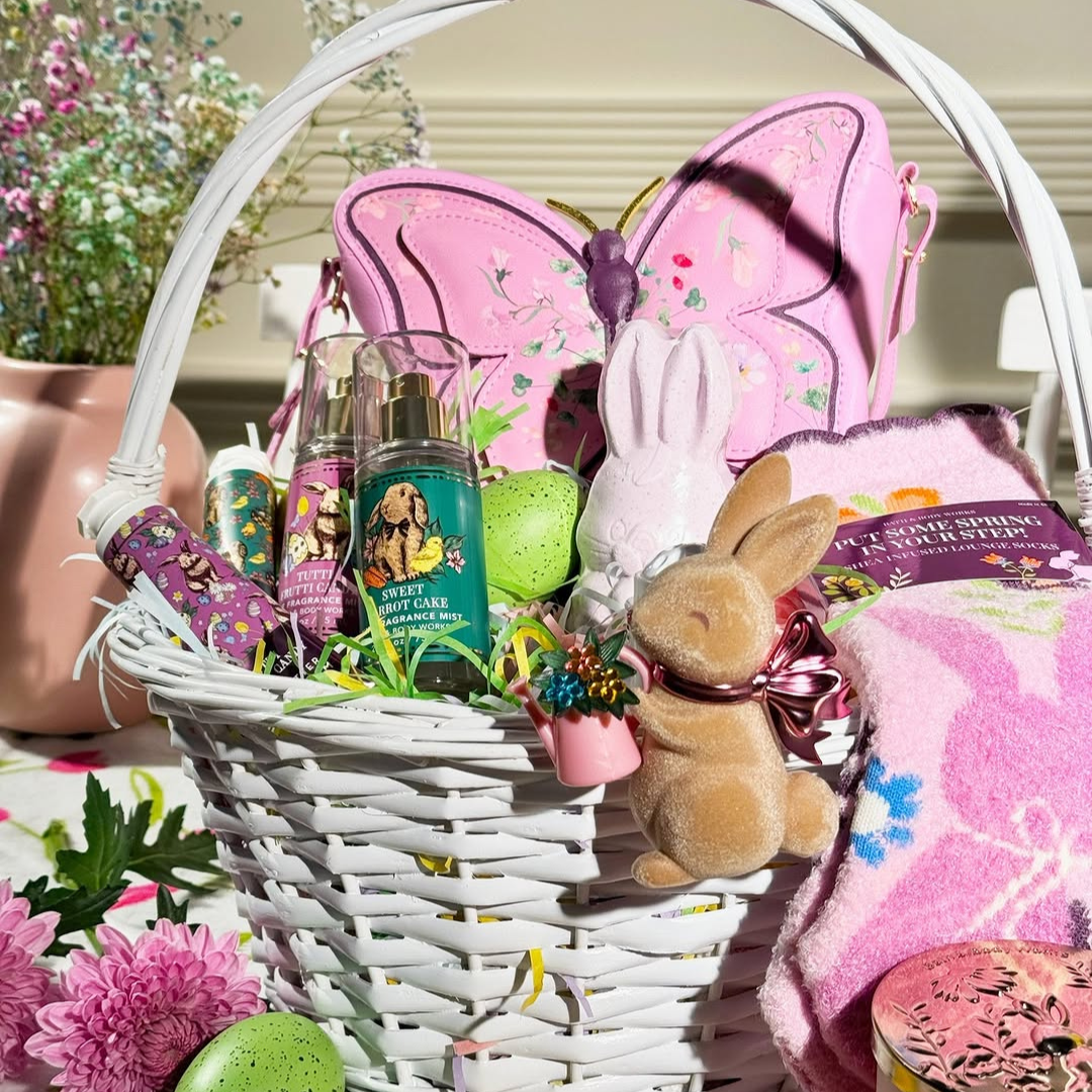 Bath & Body Works gift basket
