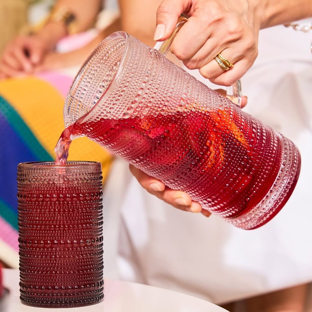 SLND TN Macys Macy's pitcher with red juice