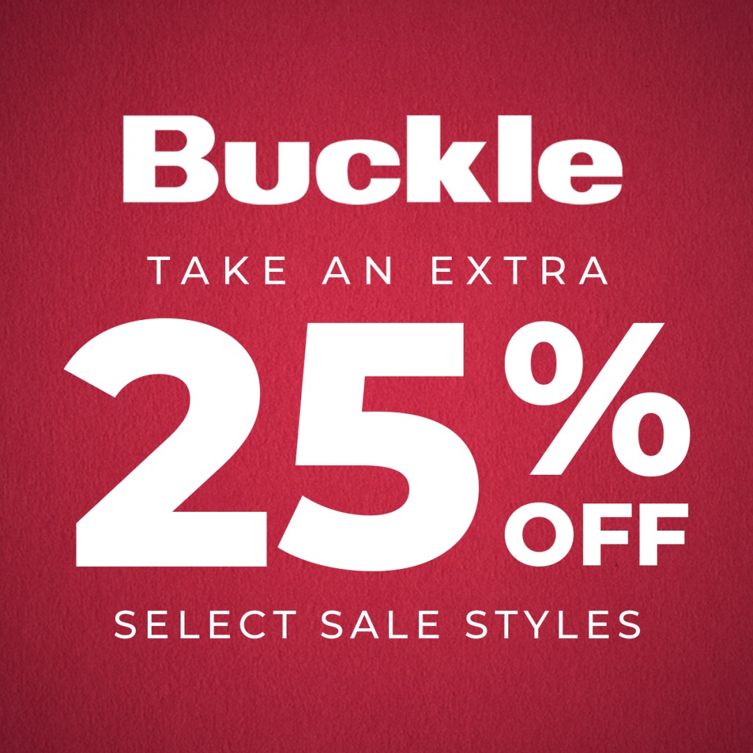Buckle: Take an Extra 25% Off Select Styles icon